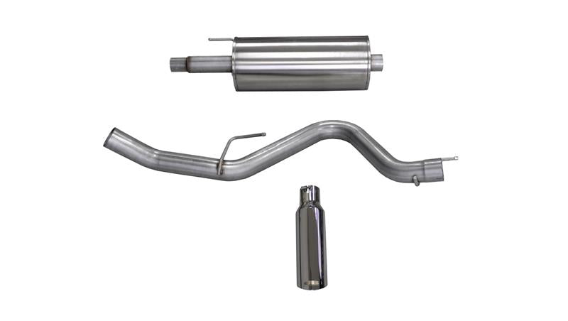 CORSA Performance Corsa 2015-2020 Ford F-150 5.0L V8 Cat-Back Single Side Exit w/ 4.0in Polished Tip