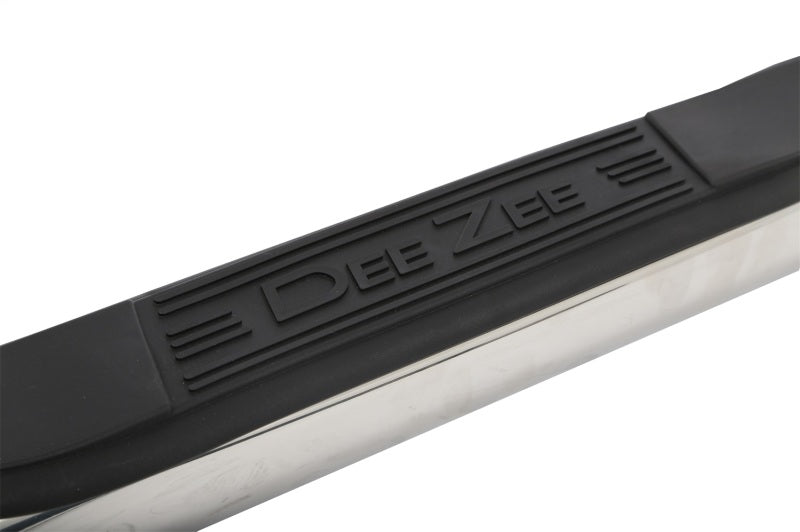 Dee Zee 14-18 Chevrolet Silverado Tubes - 3In Round Stainless Polished ExtCab