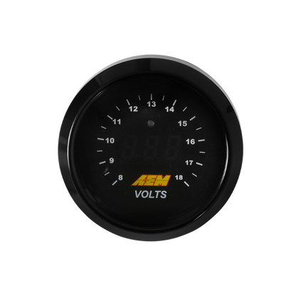 AEM 52mm Voltmeter Digital Gauge