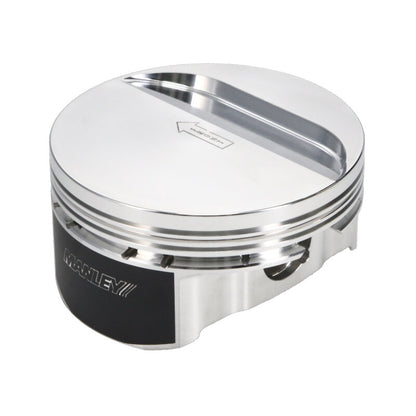 Manley Performance Manley Chevrolet LS Series 4.000in Stroke 4.125in Bore -5cc Flat Top Standard Pistons - Set of 8