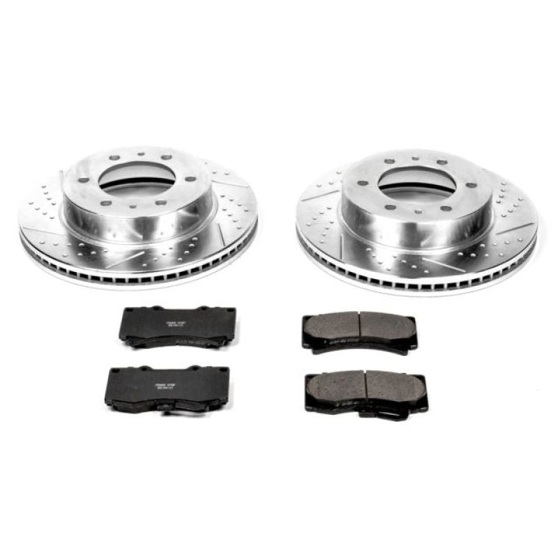 PowerStop Power Stop 06-10 Hummer H3 Front Z23 Evolution Sport Brake Kit