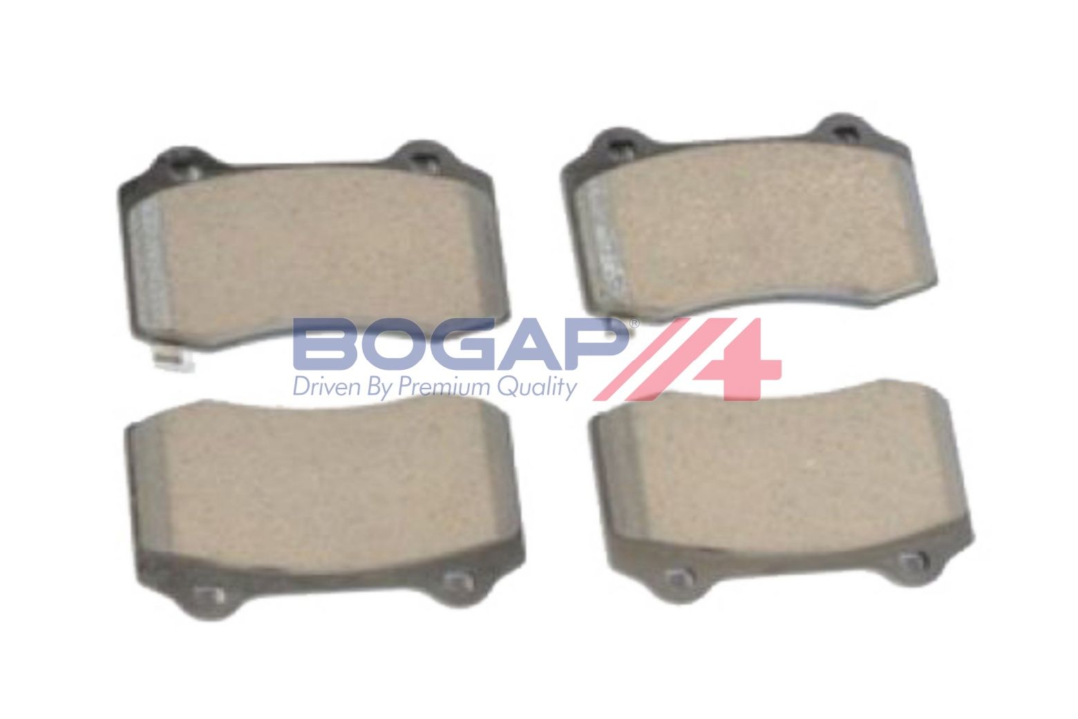 BOGAP EV8210101 Brake Pad Set, Disc Brake