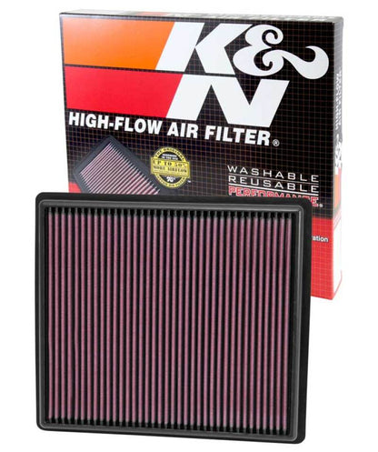 K&N Engineering K&N Replacement Air Filter - Panel for 13 Chevrolet Malibu 2.5L/2.0L