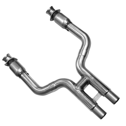 Kooks Headers Kooks 11-14 Ford Mustang Shelby GT500 1-7/8 x 3 Header & Green Catted H-Pipe Kit