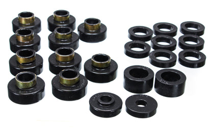 Energy Suspension CJ5-7 Body Mounts - Black