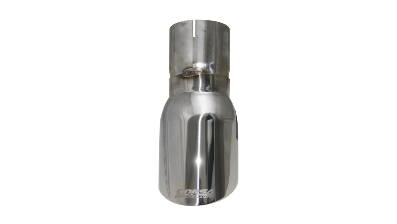 CORSA Performance Corsa Single Universal 3.0in Inlet / 4in Outlet Polished Pro-Series Tip Kit