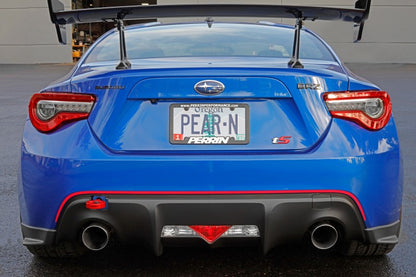 Perrin Performance PERRIN 13-26 Subaru BRZ / 13-20 Scion FRS & Toyota 86 / 22-26 GR86 Tow Hook Kit (Rear) - Red
