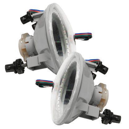Oracle Lighting 07-13 Chevrolet Avalanche Pre-Assembled LED Halo Fog Lights - Amber