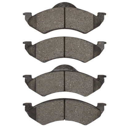R1 Concepts R1 00-02 Dodge Durango Front Semi Met Brake Pads