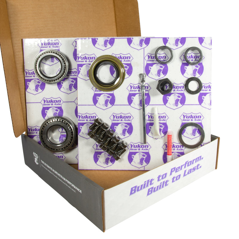 Yukon Gear & Axle Yukon Gear 8.25in CHY 3.91 Rear Ring & Pinion Install Kit Positraction 1.618in ID Axle Bearings