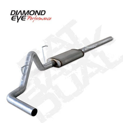 Diamond Eye Performance Diamond Eye KIT 3in Catback Single GAS SS FORD 5.4L F150 04-08