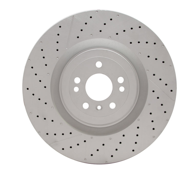 DFC 12-19 Mercedes-Benz GLE63 AMG Front Drilled GeoSPEC Coated Rotor and Slotted