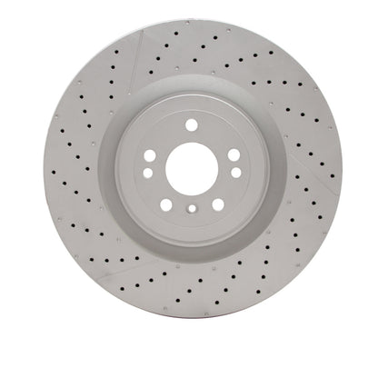 DFC 12-19 Mercedes-Benz GLE63 AMG Front Drilled GeoSPEC Coated Rotor and Slotted