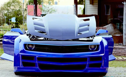 ORACLE Lighting Oracle 10-15 Chevrolet Camaro Concept Side Mirrors - Unpainted - Dual Intensity
