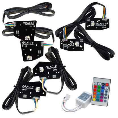 ORACLE Lighting Oracle 19-21 RAM 1500 Headlight DRL Kit Projector LED - RGBW+A w/ Simple Controller