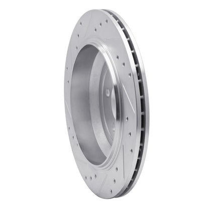 R1 Concepts R1 06-12 Mercedes-Benz ML320 Rear Right Drilled & Slotted Silver Brake Rotor