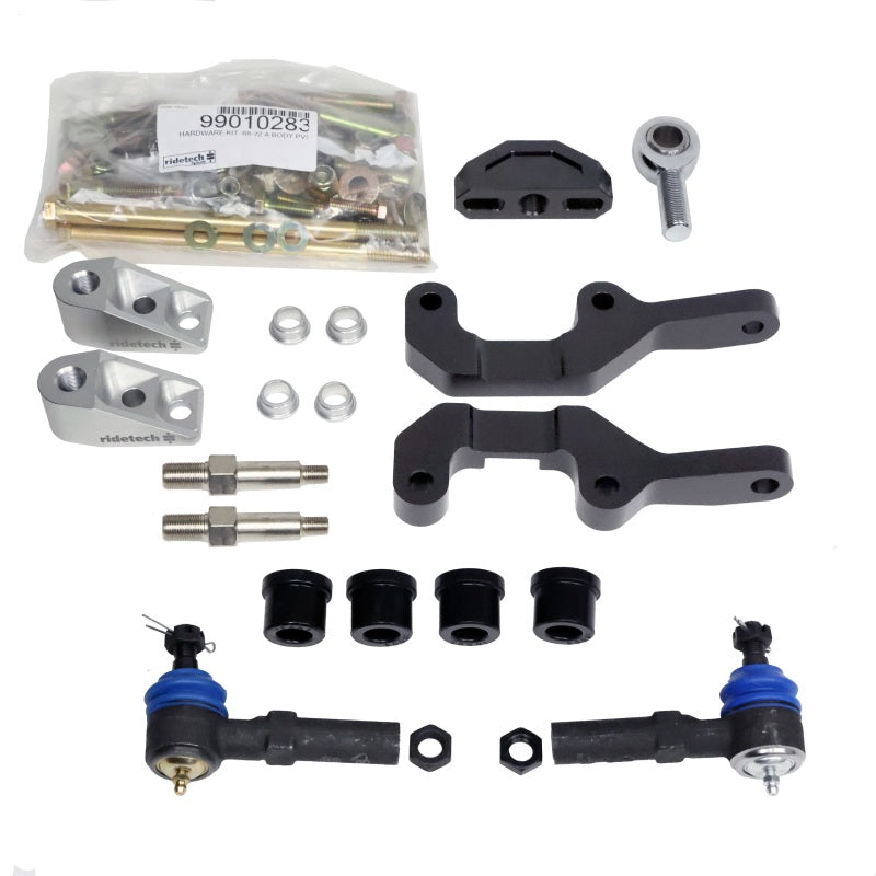 Ridetech 68-72 GM A-Body w/ Hub Spindle & (Narrowed) 57.25in Flange to Flange Width Momentum Chassis