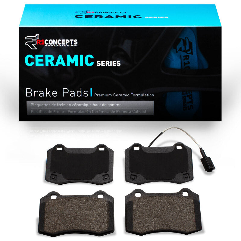 R1 Concepts R1 14-22 Maserati Quattroporte Rear Ceramic Brake Pads
