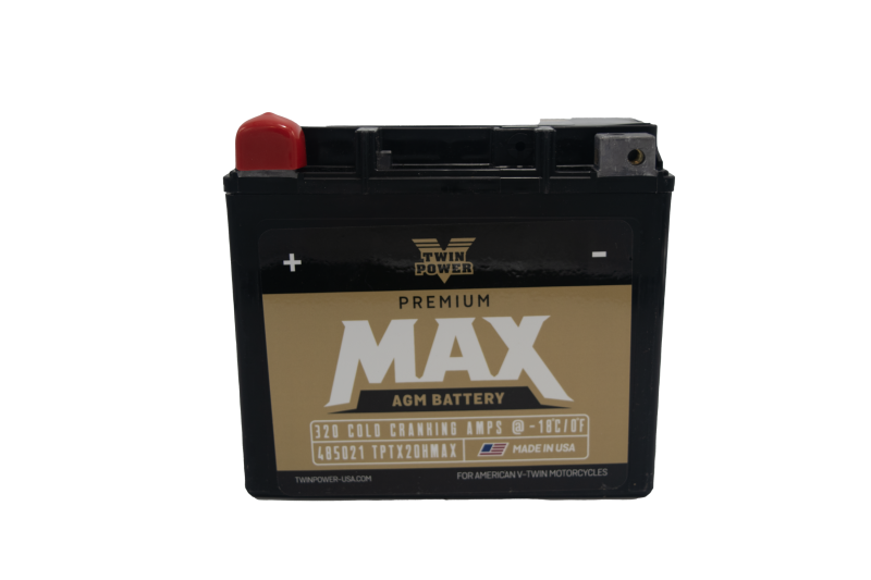 TwinPower Twin Power GYZ-20H Premium MAX Battery Replaces H-D 65991-82B Made in USA 320 CCA