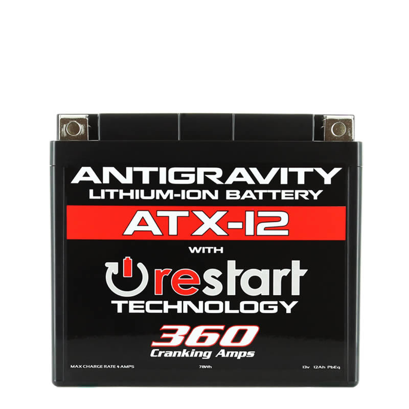Antigravity Batteries Antigravity YTX12 Lithium Battery w/Re-Start