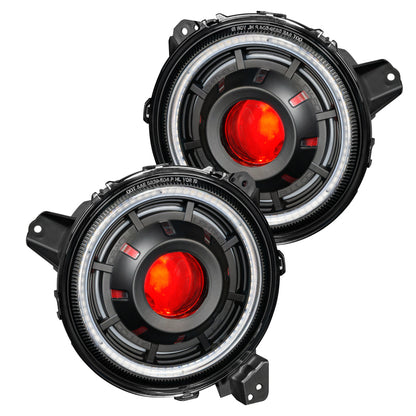 ORACLE Lighting Oracle Oculus Bi-LED Projector Headlights for Jeep JL/Gladiator JT - w/ Simple Controller
