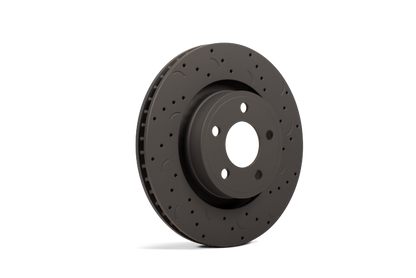 Hawk Performance Hawk Talon 2004 Audi S4 Drilled and Slotted Rear Brake Rotor Set