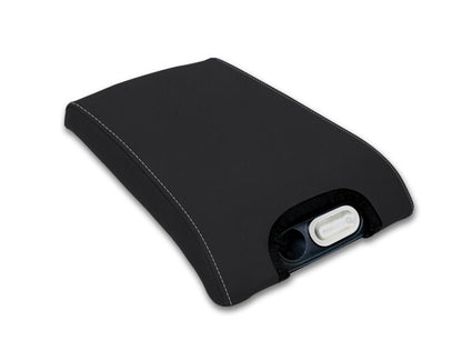 PRP Seats PRP 10-14 Ford Raptor  Center Console Cover- Black with Silver Stitch