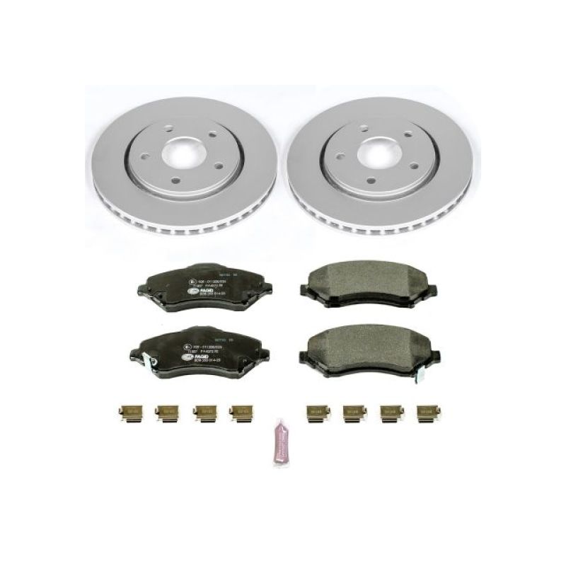 PowerStop Power Stop 08-16 Chrysler Town & Country Front Euro-Stop Brake Kit
