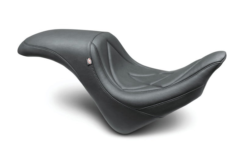 Mustang Motorcycle Mustang 10-21 Honda VT1300CX Fury Tripper Fastback 1PC Seat w/Diamond Stitch - Black