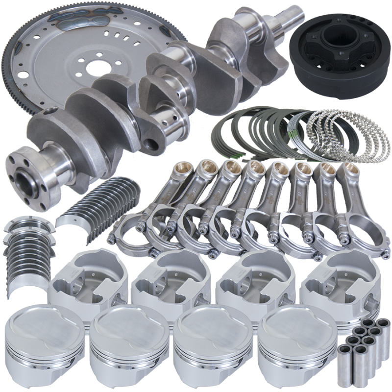Eagle Ford 302 3.000in Crank 5.090in I-Beam Rods 4.040in Pistons 164 Tooth FW Balanced Assembly