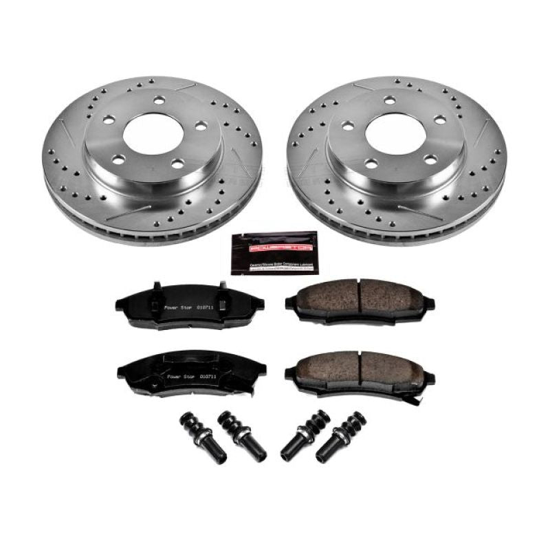 PowerStop Power Stop 87-94 Oldsmobile Cutlass Cruiser Front Z23 Evolution Sport Brake Kit