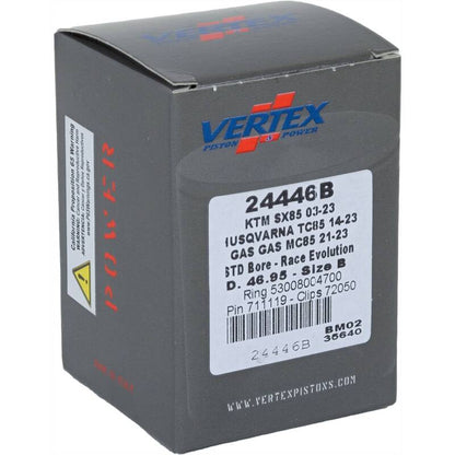Vertex Pistons Vertex Piston 03-24 KTM 85 SX 85cc Cast Race Evolution Piston Kit