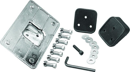 Kuryakyn Universal Laydown License Holder Chrome