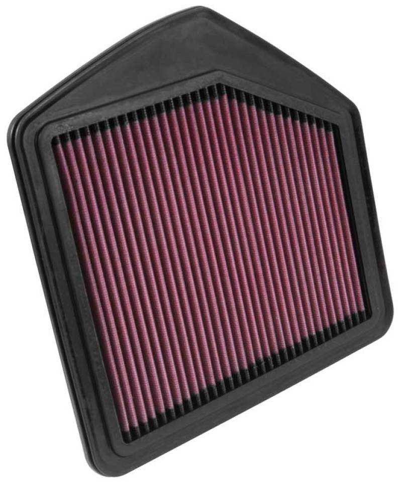 K&N Engineering K&N Replacement Panel Air Filter for 2015 Hyundai Genesis Sedan 5.0L V8 (Right)