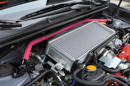 Perrin Performance PERRIN 08-14 WRX/STI/Impreza / 14-18 Forester / 13-17 Crosstrek / 05-09 Legacy FR Strut Brace - Pink