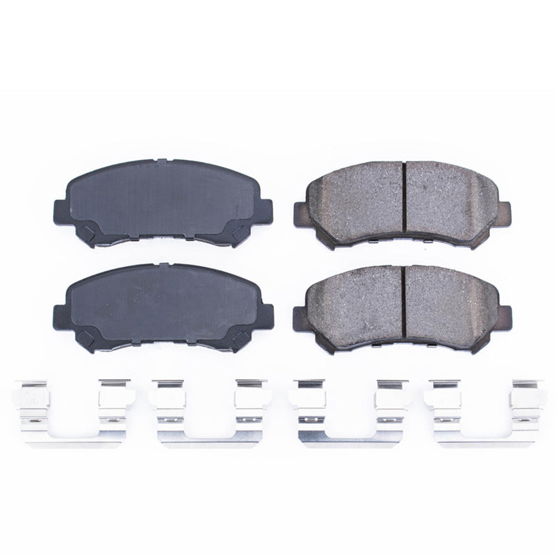 PowerStop Power Stop 08-13 Nissan Rogue Front Z17 Evolution Ceramic Brake Pads w/Hardware