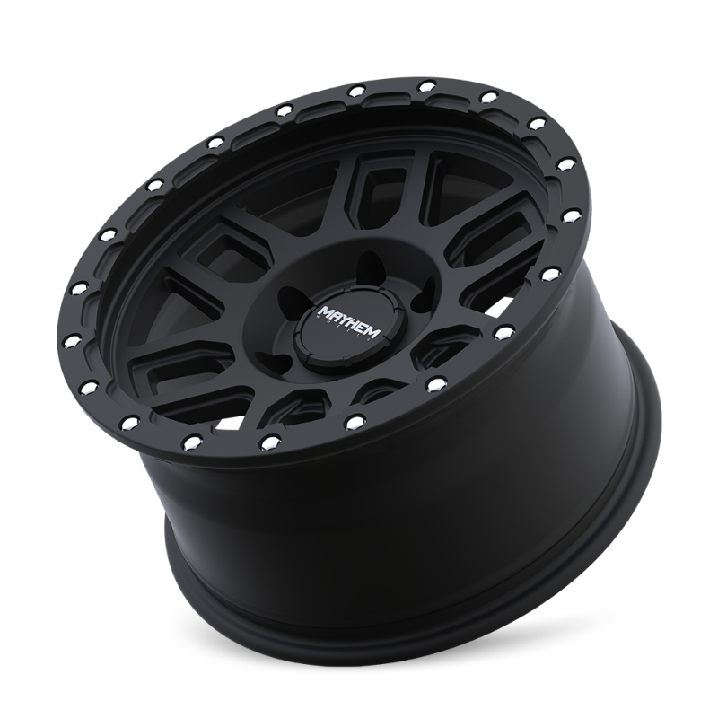 Mayhem 8304 Delta 17x9 / 5x127 BP / -12mm Offset / 78.1mm Hub Matte Black Wheel