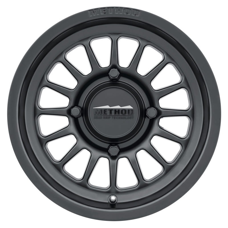 Method Wheels Method MR411 Bead Grip 14x7 / 4+3/13mm Offset / 4x156 / 132mm CB Matte Black Wheel