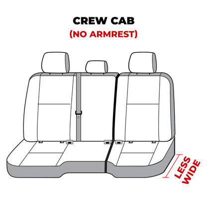 Covercraft 11-24 Dodge Ram Waterproof Polyester SeatSaver Custom Second Row Seat Covers - Taupe