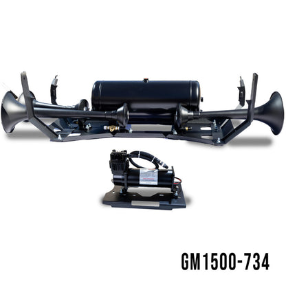 Kleinn Air Horns Kleinn 07-13 Chevrolet Silverado/ Sierra Onboard Air System w/ Model 730 Horns