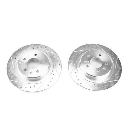 PowerStop Power Stop 16-18 Buick Envision Rear Evolution Drilled & Slotted Rotors - Pair