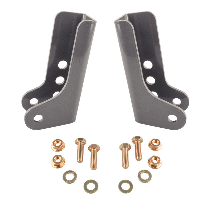 Synergy Mfg Synergy 2018+ Jeep Wrangler JL/JLU Rear Lower Shock Relocation Brackets