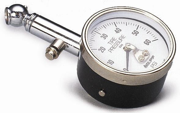 Autometer 0-50PSI Race Digital Tire Pressure Gauge w/ 25in Hose