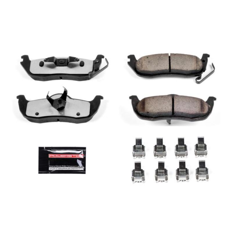 PowerStop Power Stop 06-10 Jeep Commander Rear Z36 Truck & Tow Brake Pads w/Hardware