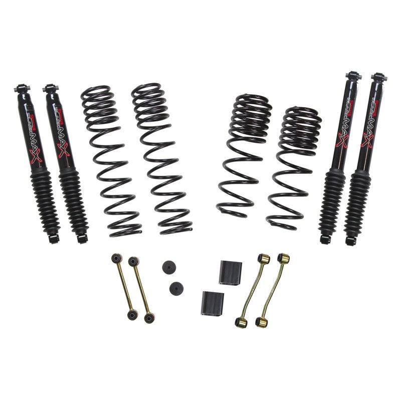Skyjacker 2020 Jeep JL 4WD Rubicon Diesel 2.5in Dual Rate Long Travel Sus Lift Kit w/Blk Max Shocks