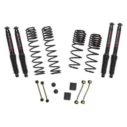 Skyjacker 2020 Jeep JL 4WD Rubicon Diesel 2.5in Dual Rate Long Travel Sus Lift Kit w/Blk Max Shocks