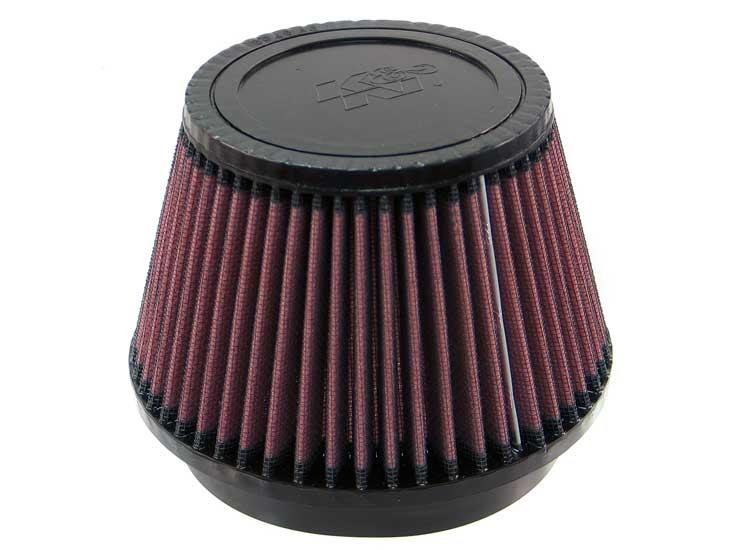 K&N Engineering K&N Universal Rubber Filter 5in Flange ID x 6.5in Base OD x 4.5in Top OD x 4.125in Height