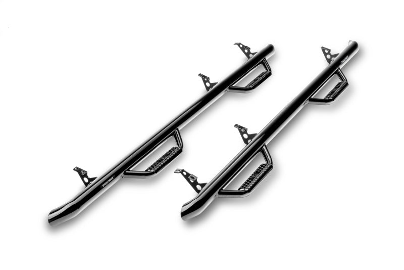 N-Fab Nerf Step 15-17 Ford F-150 SuperCab - Gloss Black - Cab Length - 3in