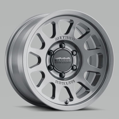 Method Wheels Method MR703 17x8.5 0mm Offset 6x5.5 106.25mm CB Gloss Titanium Wheel