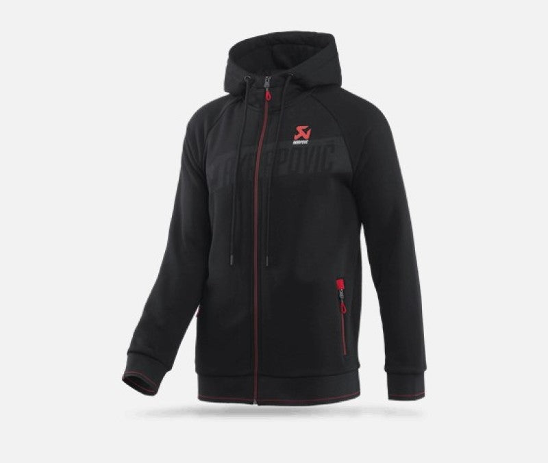 Akrapovic Akrapovic Mens Corpo Zip Hoodie Black - Large
